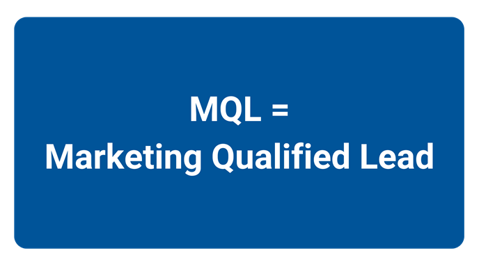 MQL stands for "Marketing Qualified Lead"