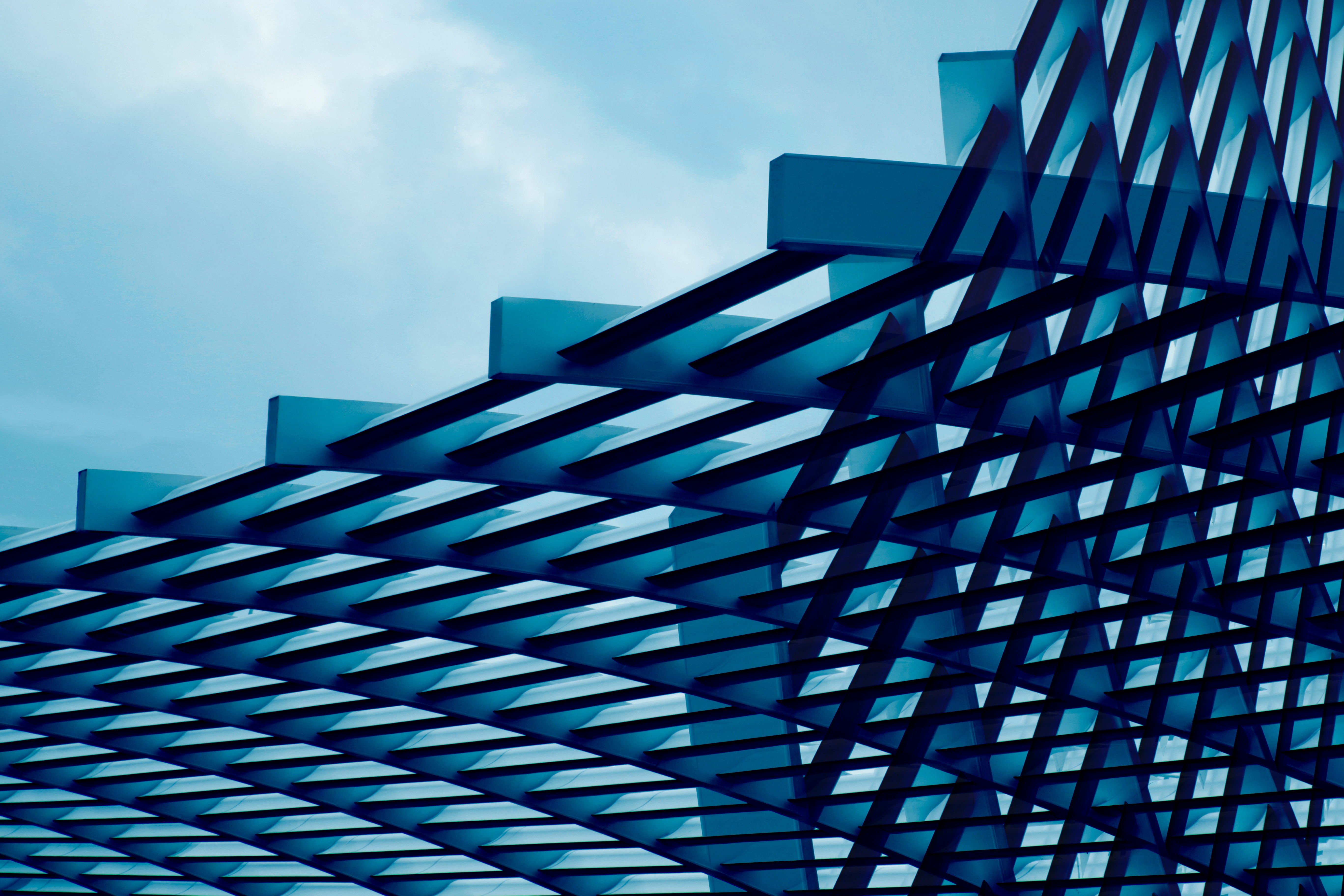 Abstract image of building